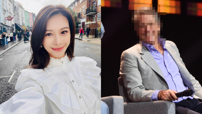 艾莉丝昨日在英国住家附近巧遇休葛兰。（图／IG@iris_1221_lily、达志影像）