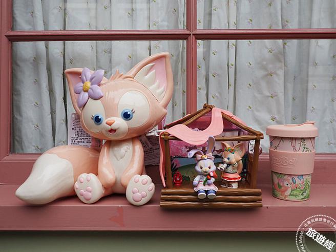 LinaBell化身为爆米花筒。（洪书瑱／摄）