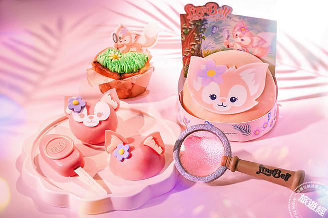 眾多小狐狸LinaBell全新甜点。（图／香港迪士尼提供）
