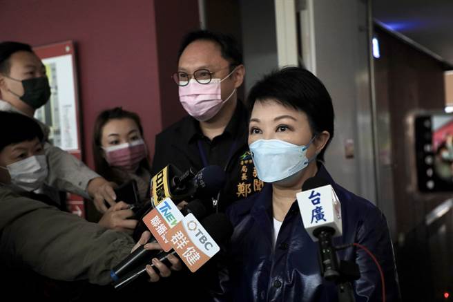 针对内政部提出住宅政策三箭，台中市长卢秀燕表示，此政策与台中市府之前执行的方案不谋而合。（林欣仪摄）