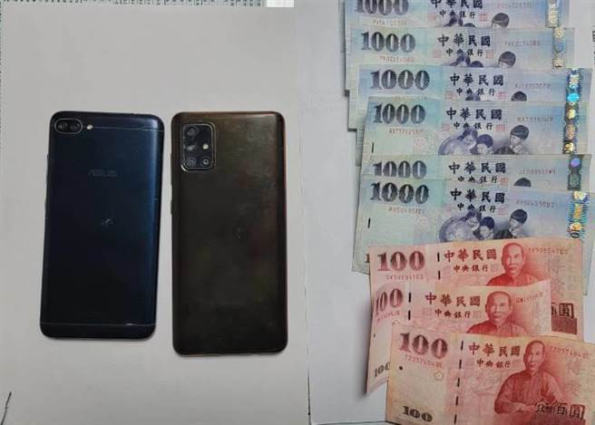 台中市警方查获第三方诈骗案，将嫌犯依诈欺罪嫌送办。（警方提供）