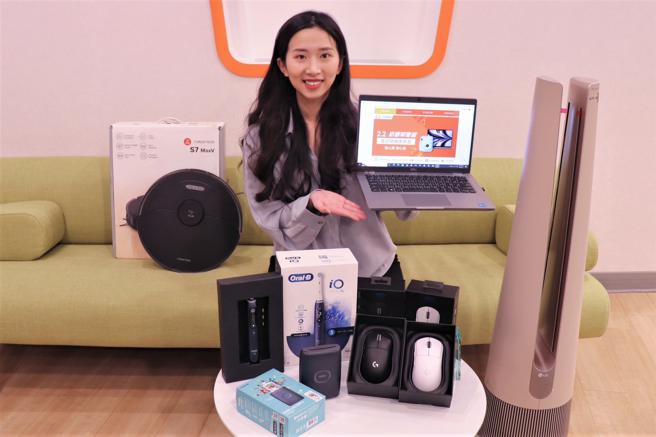 虾皮购物在22日前携手六大笔电品牌应援接力，周周送出品牌好康与最低5折独家优惠。（虾皮购物提供）