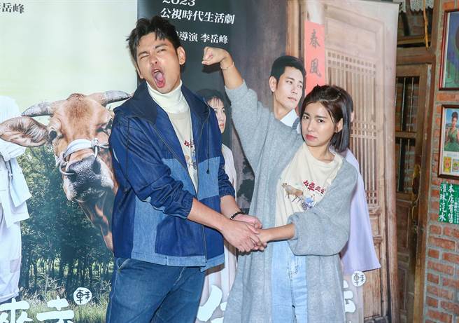 米可白对剧中老公杨子仪有怒气。（粘耿豪摄）