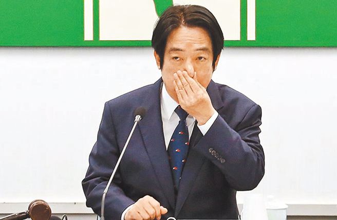 赖清德以民进党主席之姿主导绿营「排黑条款」讨论，但最后恐怕不得不妥协？（图／本报系资料照）