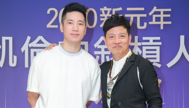 陈凯伦、陈锐父子俩曾一起上节目大聊年少轻狂的过往。(图/中时资料照)