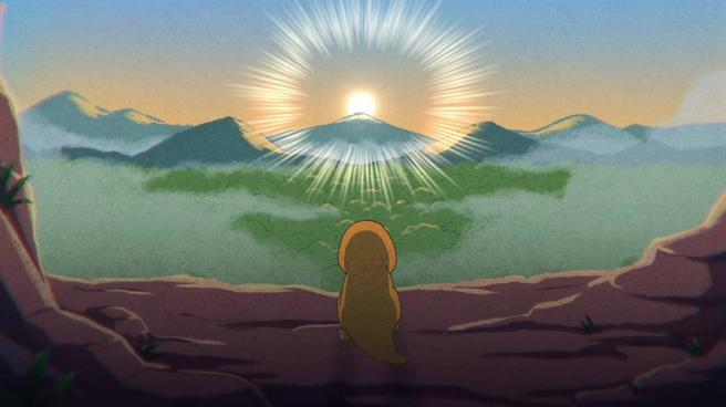 兰展吉祥物Orchidsaur揭开6500万年前兰花起源的神秘面纱。(台南市政府提供)