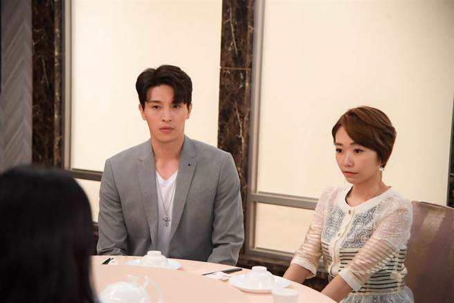 龙语申（左）和何依霈演CP。（三立提供）