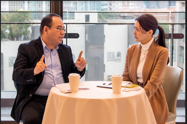 楊媛媛對保姆提告，不讓小孩遭二度霸凌。（陳鴻偉攝）