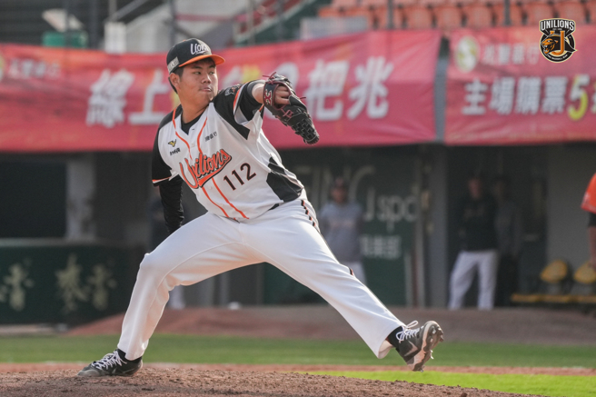 统一狮新秀尹柏淮。（统一狮提供）