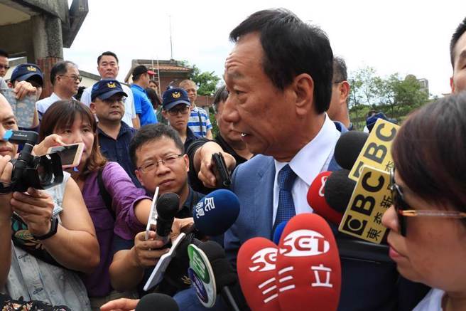 郭台銘。（本報資料照片）