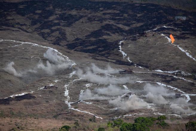 弹药均精准命中目标区。(军闻社提供)