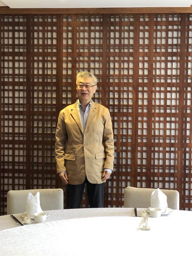 行政院前院长、新世代金融基金会董事长陈冲。（图／吴静君摄）