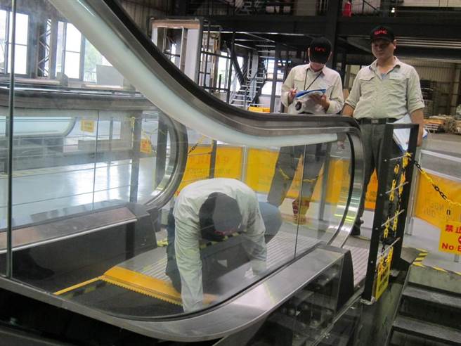 电梯工程师班安排企业实习，图非正式训练画面，为厂商示意图。（桃竹苗分署提供／蔡明亘桃园传真）