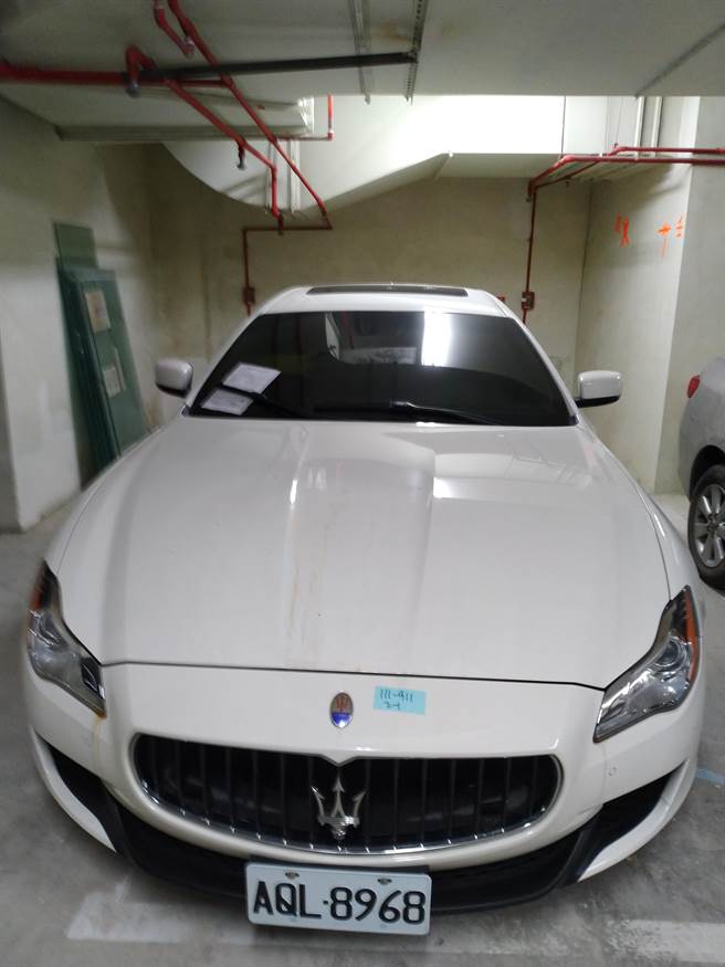 30亿吸金犯炫富 PO玛莎拉蒂「海神三叉戟」执行署24日公开拍卖（台北分署提供）