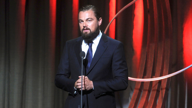 李奧納多對於被爆出「只交25歲嫩妹」的傳聞感到不滿。(圖／達志影像)