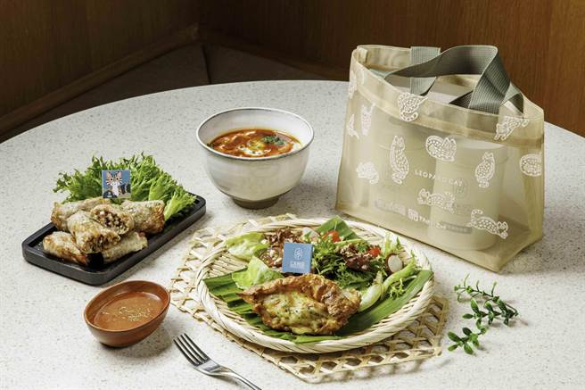 NO MEATING一植肉加入台北市立动物园动物认养企业伙伴，于2月15日至4月30日期间联合眾多知名餐厅，推出期间限定的石虎保育联名植物肉餐点。（北市动物园提供／张芷瑜台北传真）