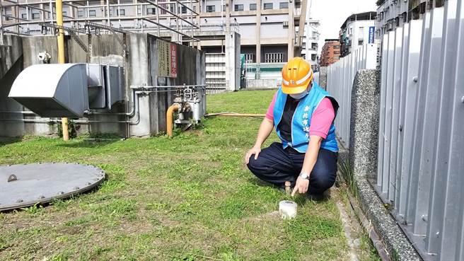 环境保护再提升，新北抽水站油槽更优化。（新北市水利局提供）