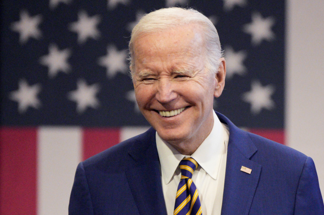 医师表示，拜登的状况「足堪重任」。（图／美联社）