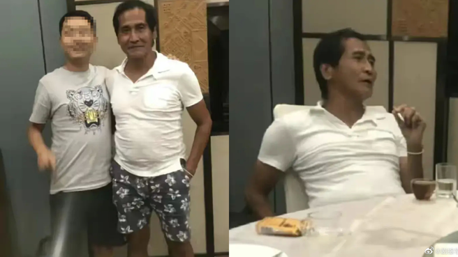 齐秦的近况照受到网友批评。(图/微博)