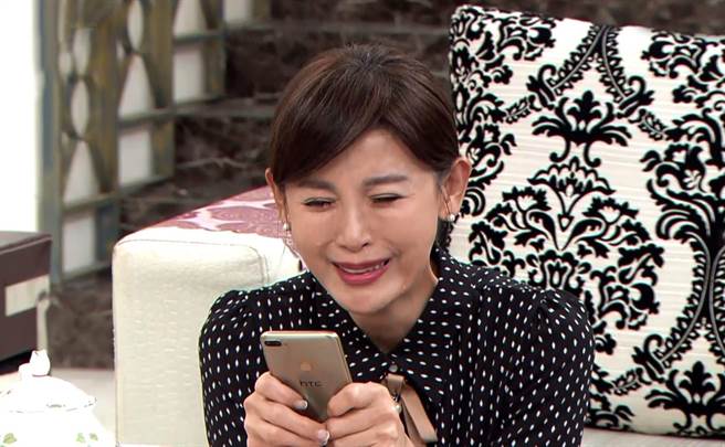 郑仲茵有乾眼症，演哭戏眼泪得用力挤出来。（台视提供）