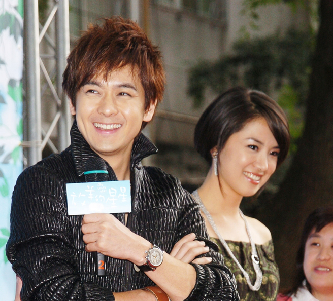 刘荷娜与林志颖昔日合演偶像剧《放羊的星星》，掀起一波追剧热潮。（图／取自中时资料库）