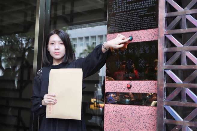 徐巧芯（图）预言，国民党主席朱立伦会徵召侯友宜出战2024总统大选。（本报资料照片）