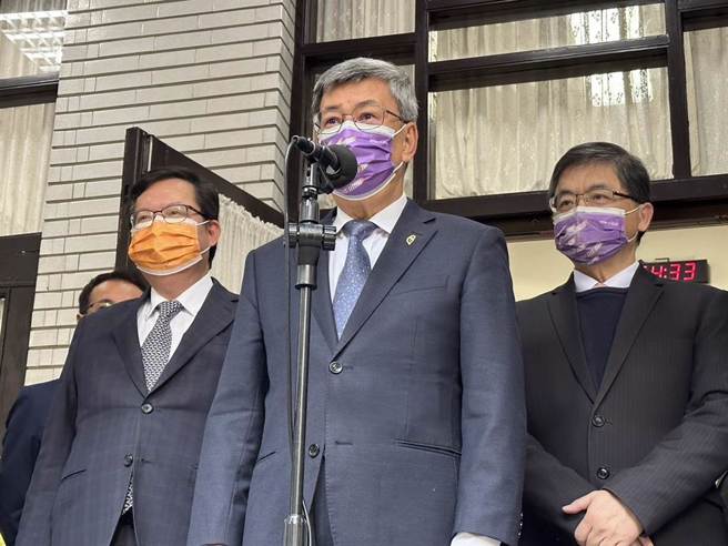 新任行政院长陈建仁17日首度赴立院施政报告并备质询。（黄婉婷摄）