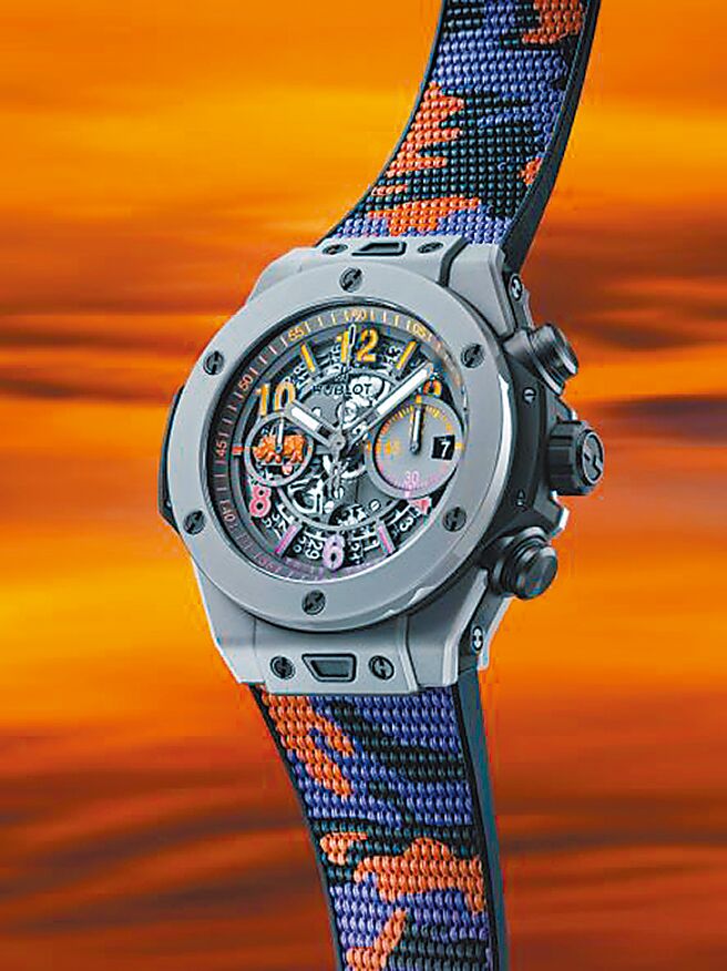 宇舶表Big Bang Unico SORAI犀牛灰限量表，74万9000元。（HUBLOT提供）