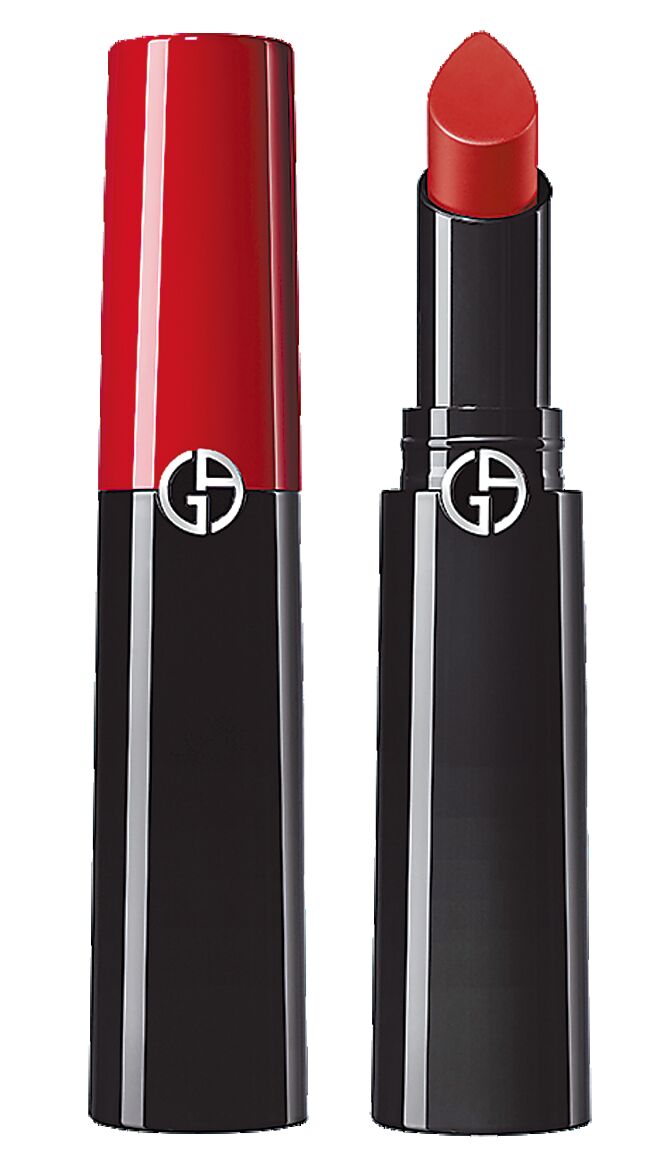 SOGO忠孝／復兴馆Giorgio Armani奢华丝缎订制唇膏，1450元。（SOGO提供）