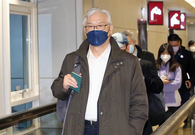 国民党副主席夏立言返台时表示，此行已经达成设定的目标，是成功而正面的访问行程。（范扬光摄）