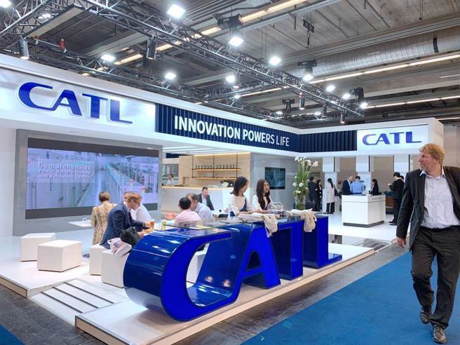寧德时代是中国电动车锂电池巨擘。（图／中新社）
