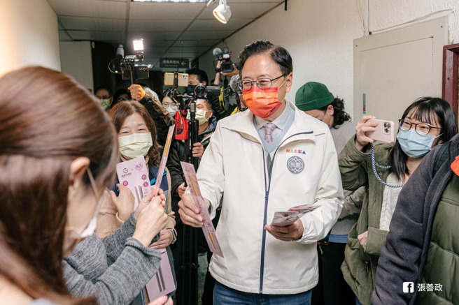 桃园市市长张善政。（图／取自张善政脸书）