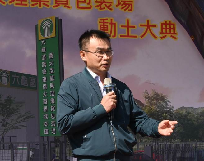 近來蛋價高漲，農委會主委陳吉仲18日說明。（林瑞益攝）