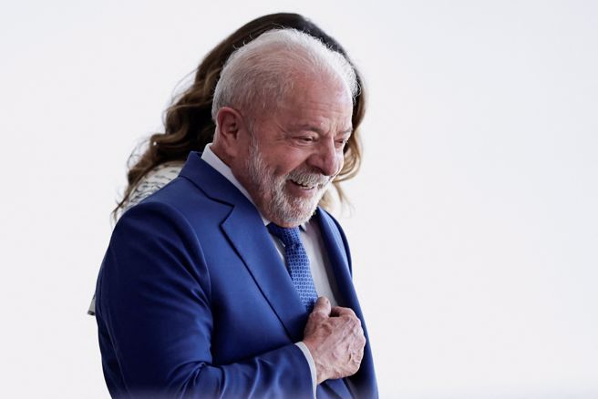 巴西新任总统鲁拉（Luiz Inacio Lula da Silva）。（图／路透社）