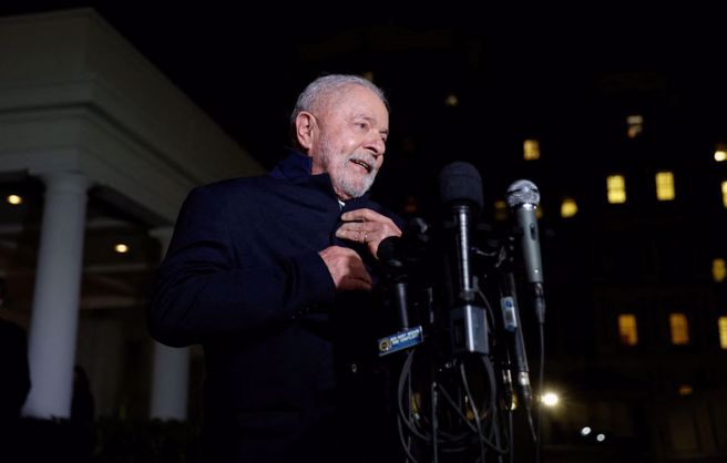 巴西总统鲁拉可望3月28日访大陆。图为巴西总统鲁拉。（图／路透社）