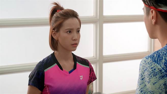 程予希剧中出赛最重要一战。（民视提供）