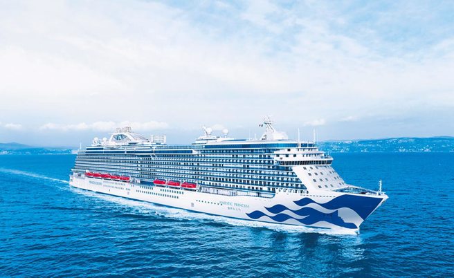 航行在海上的邮轮。（新华社资料照）
