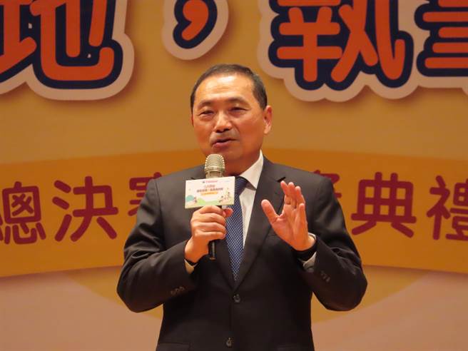 新北市長侯友宜認為，共好是給別人機會，就是給自己機會。（葉德正攝）