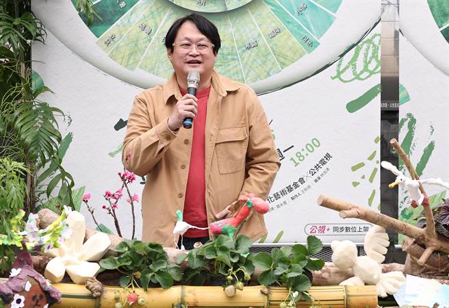 赵自强今天出席《节气X六感实验室》上檔记者会。（陈俊吉摄）