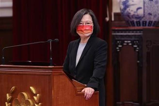 蔡英文总统(资料照片)