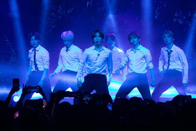 浩荣（左起）、东宪、延浩、启贤、冈旻、勇胜今连跳两场，展现现场实力。（ON INN ASIA提供）