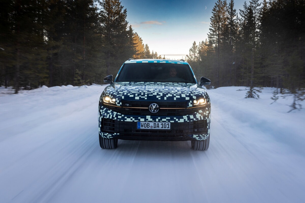 新Volkswagen Touareg在近北極圈進行最終測試  (圖/CarStuff)