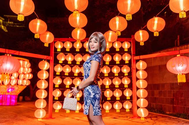 新北市观旅局透过红灯笼打造九份鲜明的旅游意象。（新北市观旅局提供）