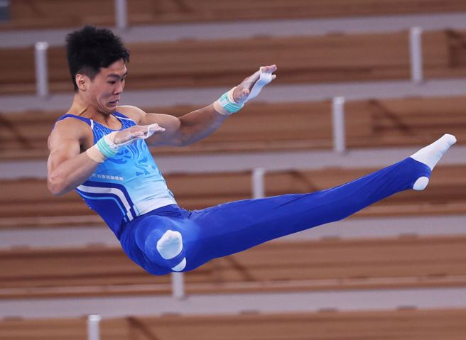 中华队体操好手唐嘉鸿伤后恢復状态不如预期，确定缺席杭州亚运会。（资料照／季志翔摄）