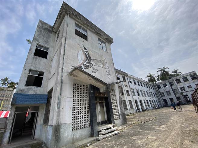 歷史建筑旧嘉义市公所现况。（廖素慧摄）