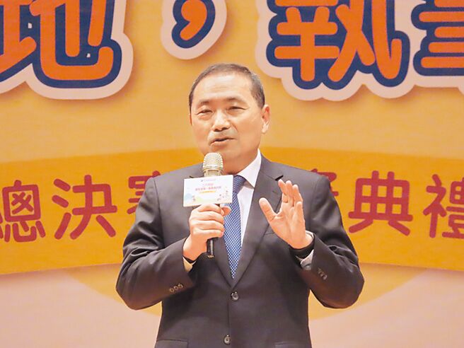 新北市长侯友宜19日强调，共好就是给别人机会，就是给自己机会。（叶德正摄）