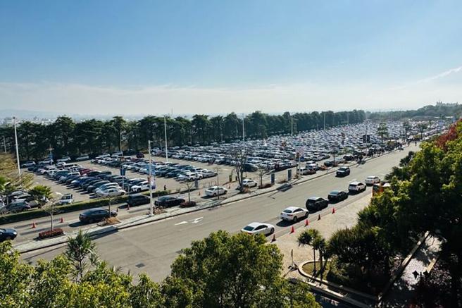 ▲丽宝乐园渡假区成另类国道服务区，咖啡飘香商机无限。　图：丽宝乐园渡假区／提供