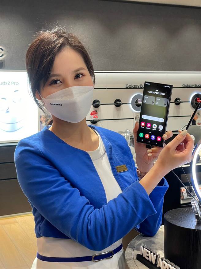 24日至4月30日于全通路买Galaxy S23旗舰系列，上网登录可获好礼。（朱世凯摄）