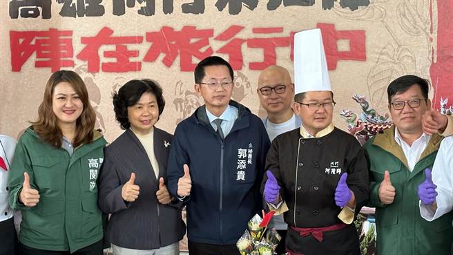 高雄内门宋江阵将于2月25日登场，今举办行销记者会。（柯宗纬摄）