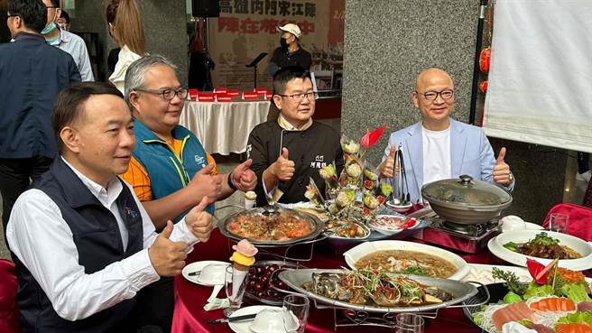 宋江大宴十道菜色曝光。（柯宗纬摄）